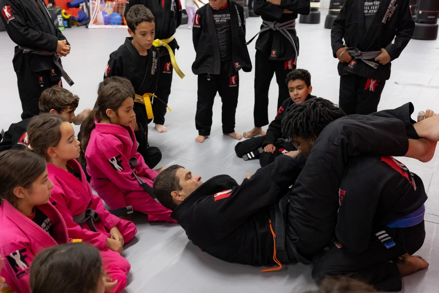 Kids Brazilian Jiu-Jitsu class at ATT Winter Garden